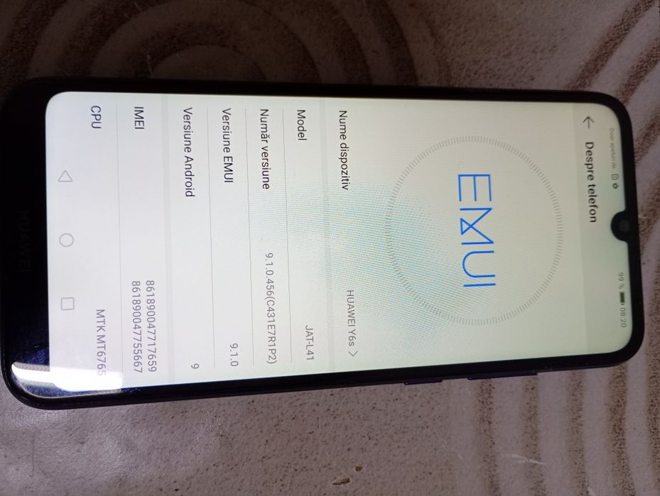 Vând telefon Huawei y6s