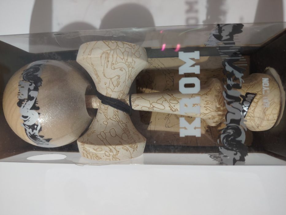 Kendama Krom unity silver noua sigilata