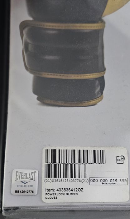 Mănuși box Everlast powerlock 2  12oz