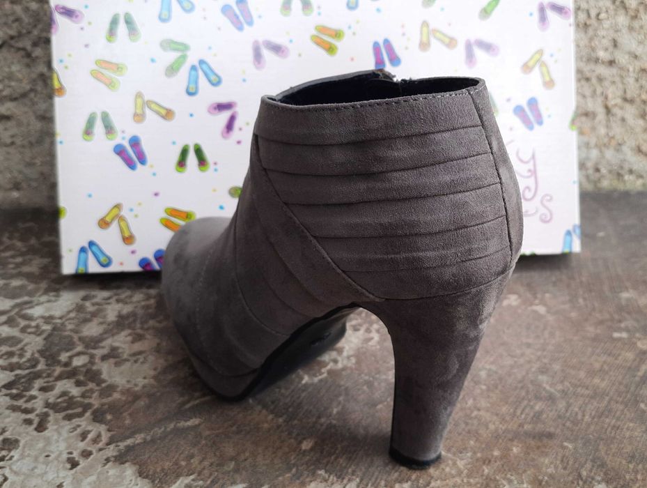 Pantofi Funky 37 gri