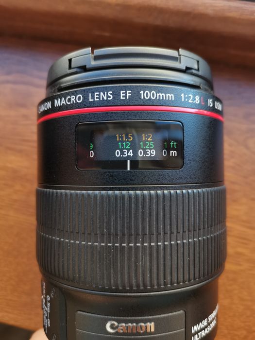 Obiectiv CANON 100mm macro EF  L Is USM