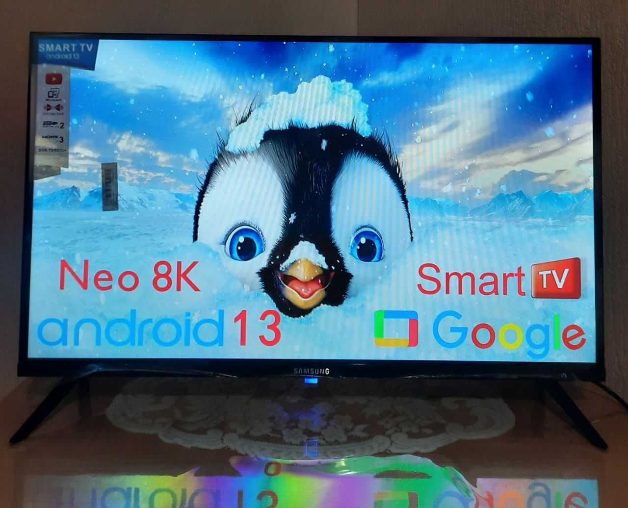 В Коробке Новый Плазма Телевизор Samsung SMART 35 Android 13