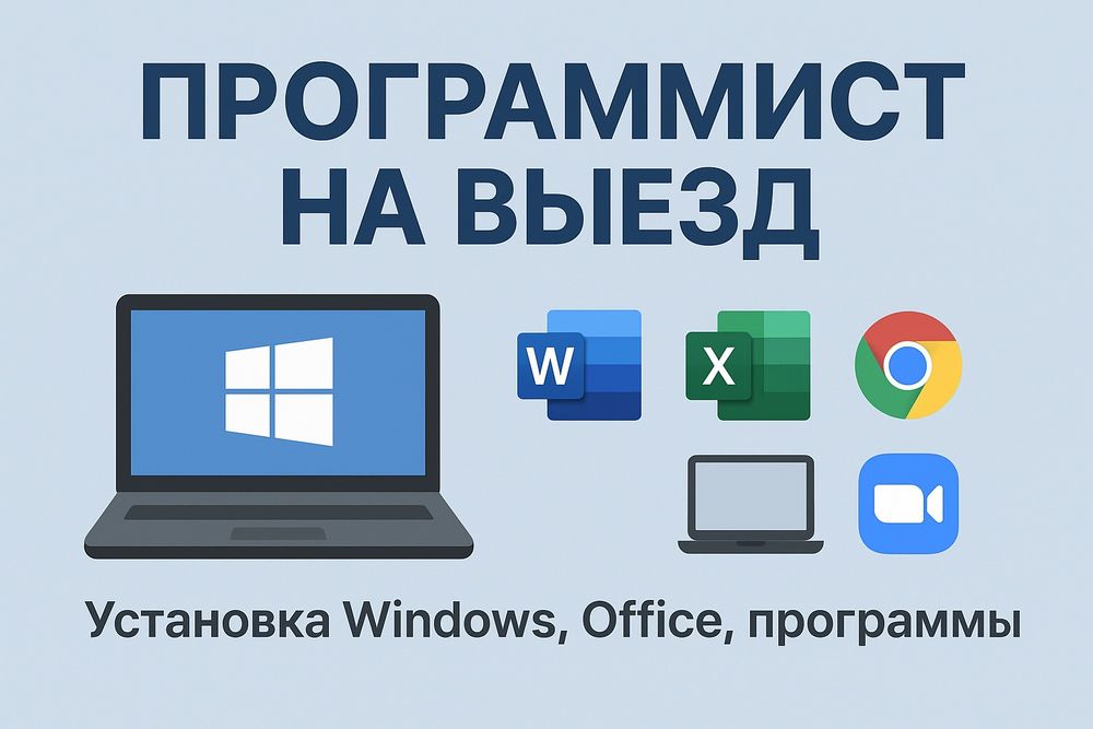 Программист! Установка Windows, MS Office, Антивирусов и т.д.
