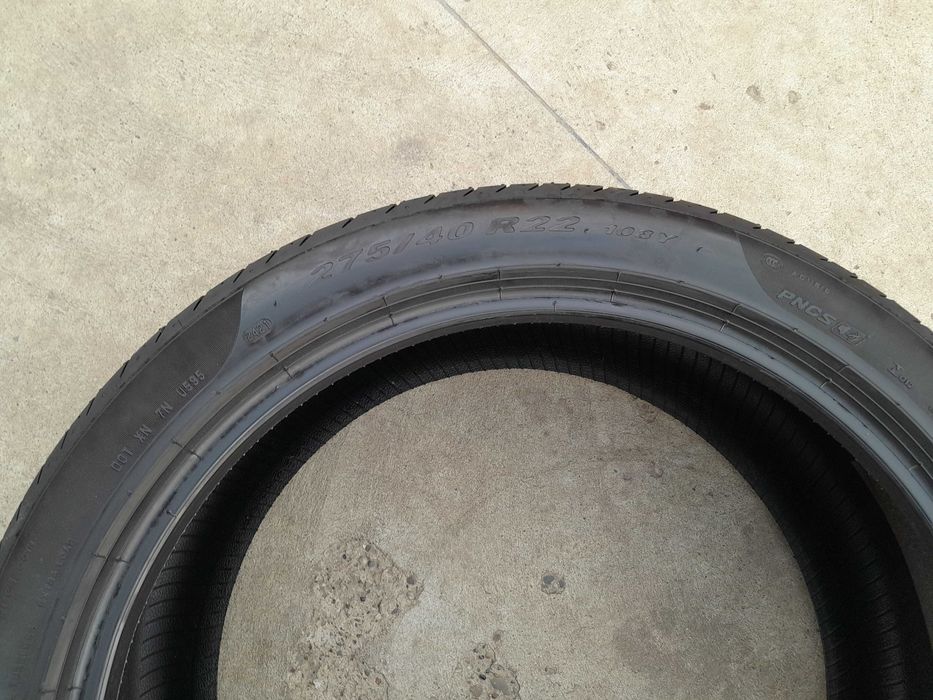 O anvelopa vara 275 40 22 pirelli p zero LR pncs 7,8 mm dot 2421