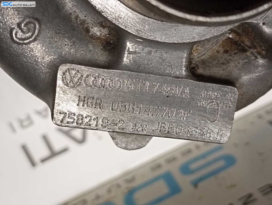 Turbo Turbina Turbosuflanta Audi A6 4F C6 2.0 TDI BRE BRF BVG 2005 - 2008 Cod 03G145702F 03G145702K [M7071]