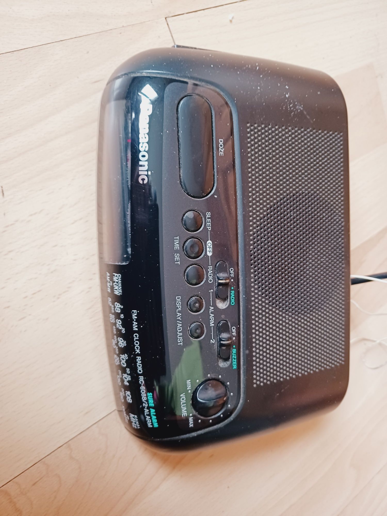 Панасоник Panasonic  Радио Будилник Часовник