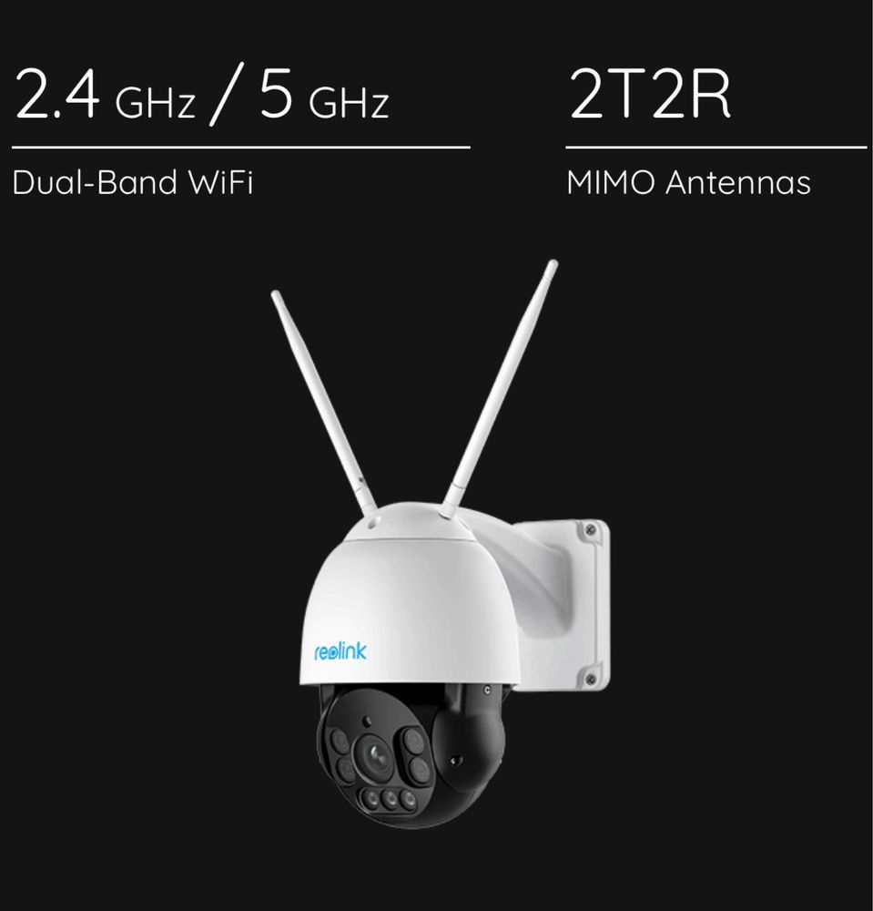 Reolink RLC-523WA Speed Dome IP WiFi PTZ камера за наблюдение