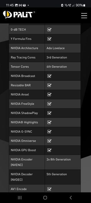Placa video RTX 4080 16GB