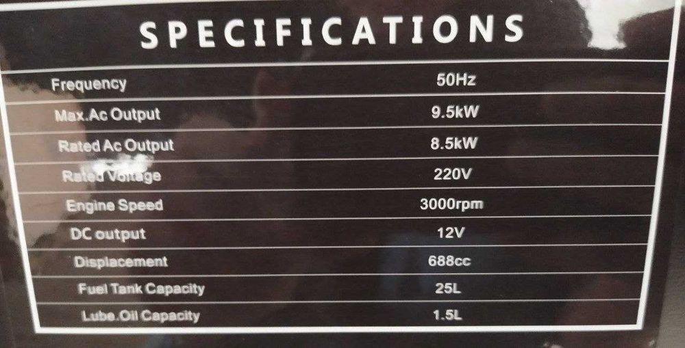 сифатли Генераторлар - 1 йил КАФОЛАТ! - 3-65кw оптом нархда