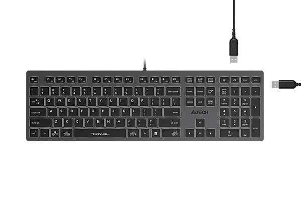 Проводная клавиатура A4Tech FX60H (Grey)