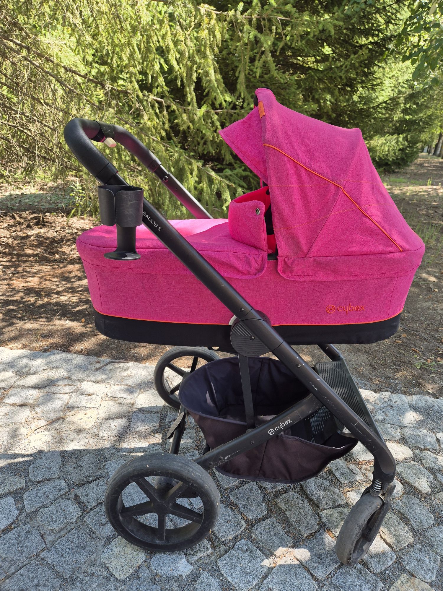 Бебешка количка 3 в 1 Cybex Balios S Passion pinkk