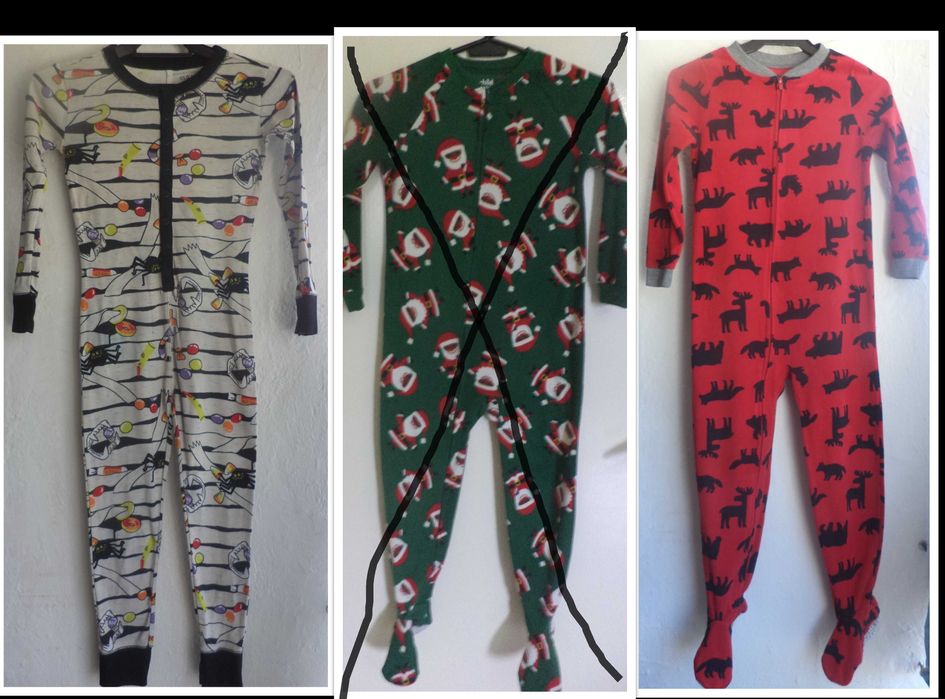 Памучнa и поларенa пижамки за 6 години
