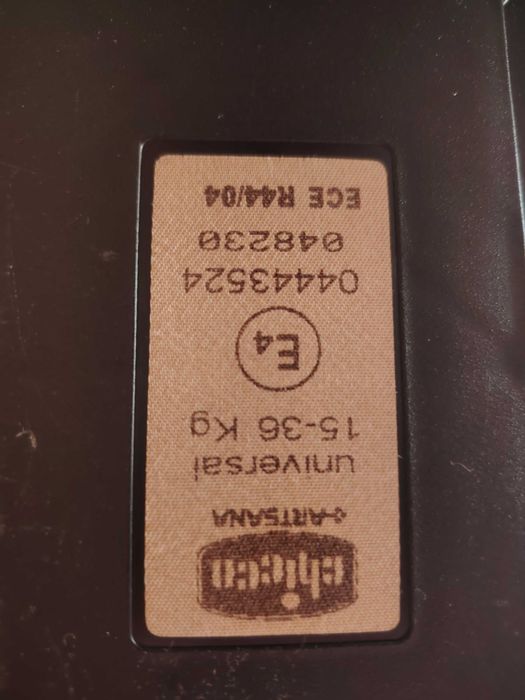 Автокресло Chicco 15-36