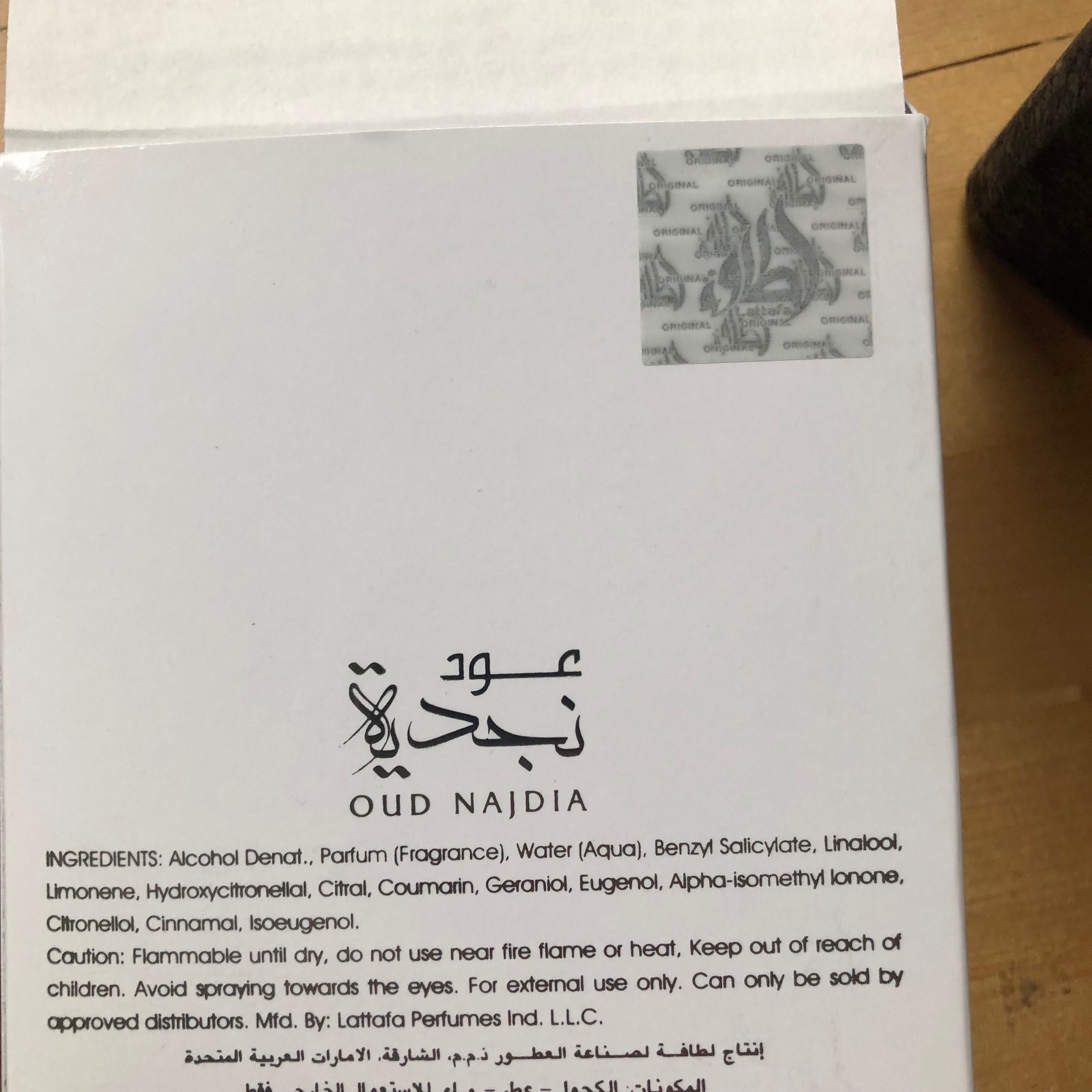 Lattafa Oud Najdia