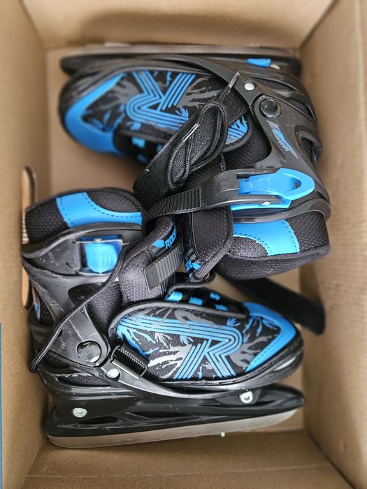 Patine de gheata reglabile, marime 30-33