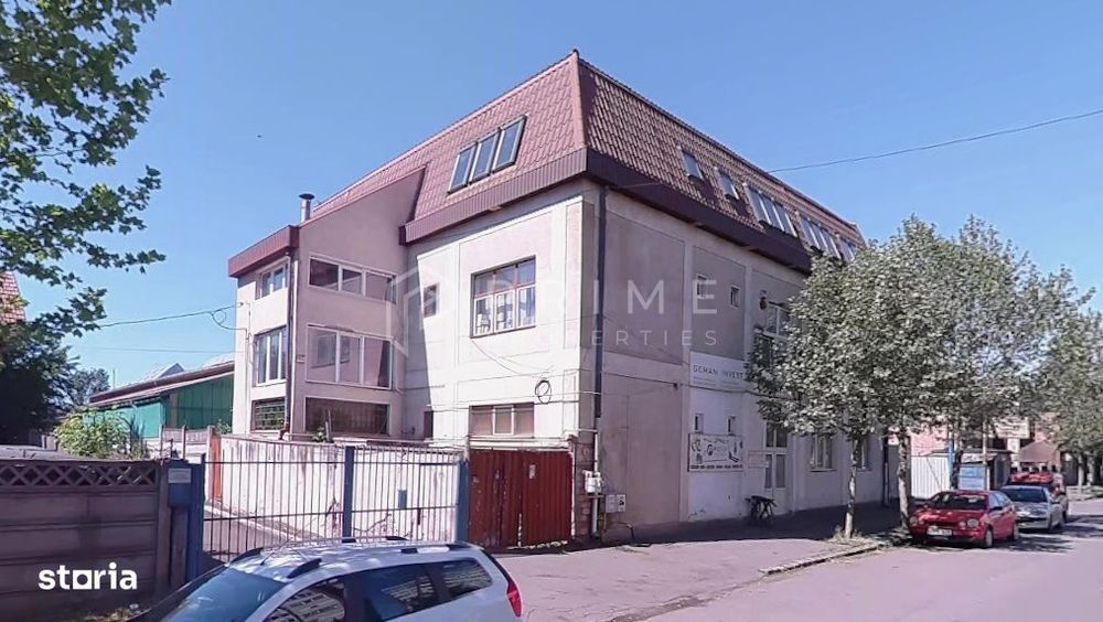 Clădire multifuncțională de vânzare – comerț, birouri și producție.