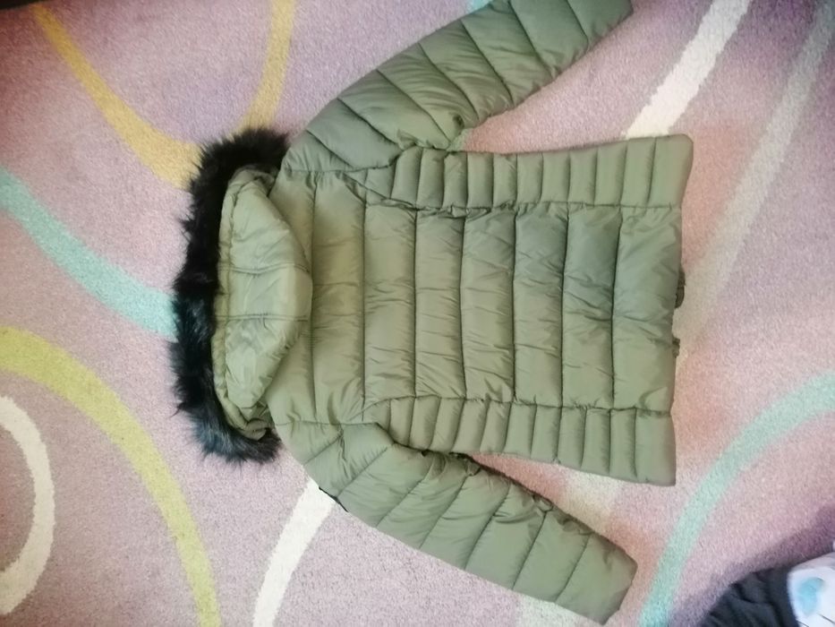 Ново Тъмно Зелено Зимно Яке Капорал / Kaporal