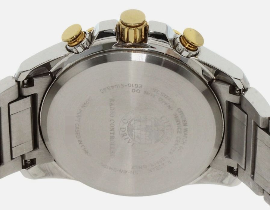 Ceas cronograf Citizen Eco Drive Radio Solar E650 
Angre