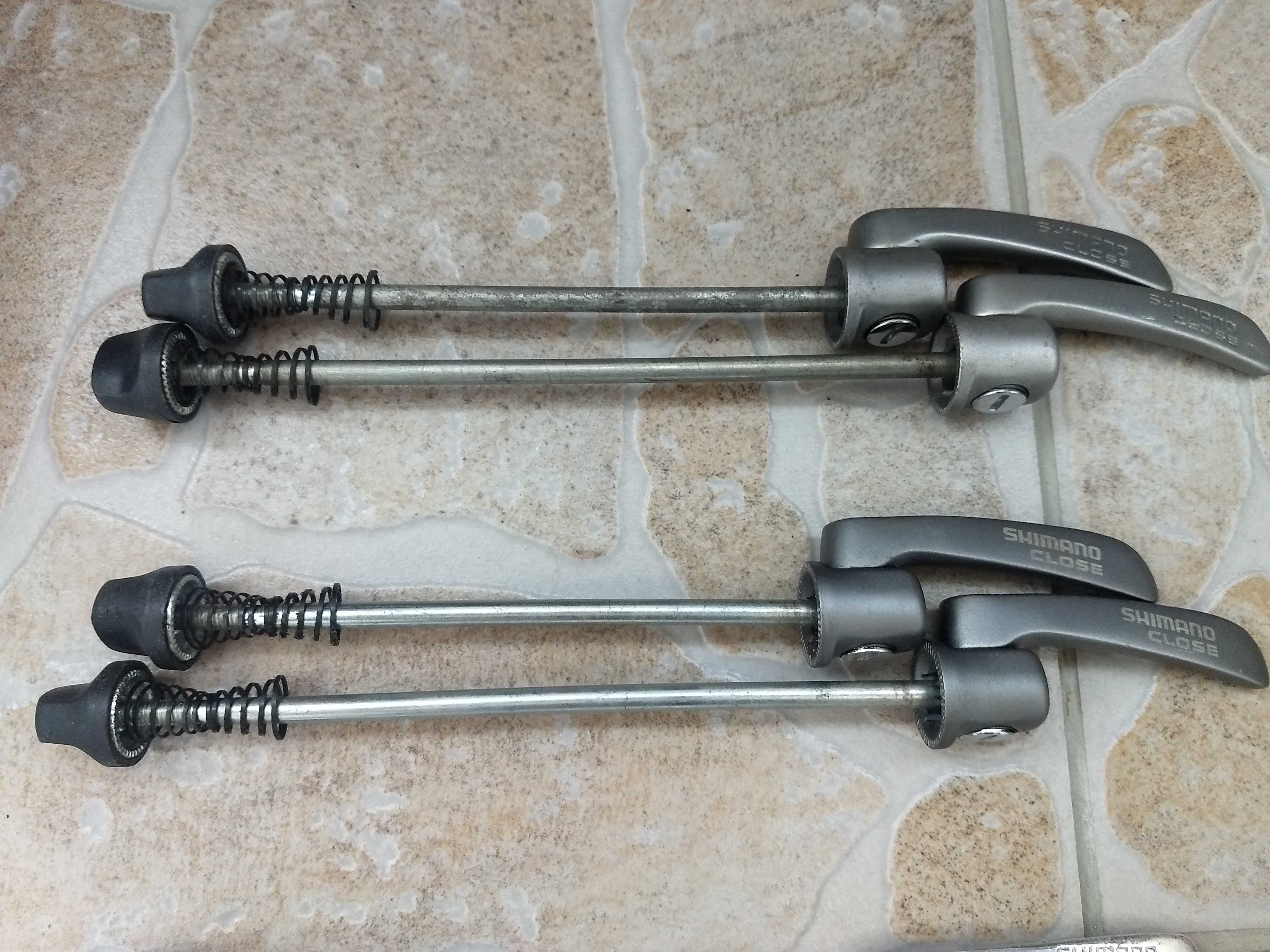 Quick release, QR Shimano 105, Shimano Deore. Bicicleta, cursiera, mtb