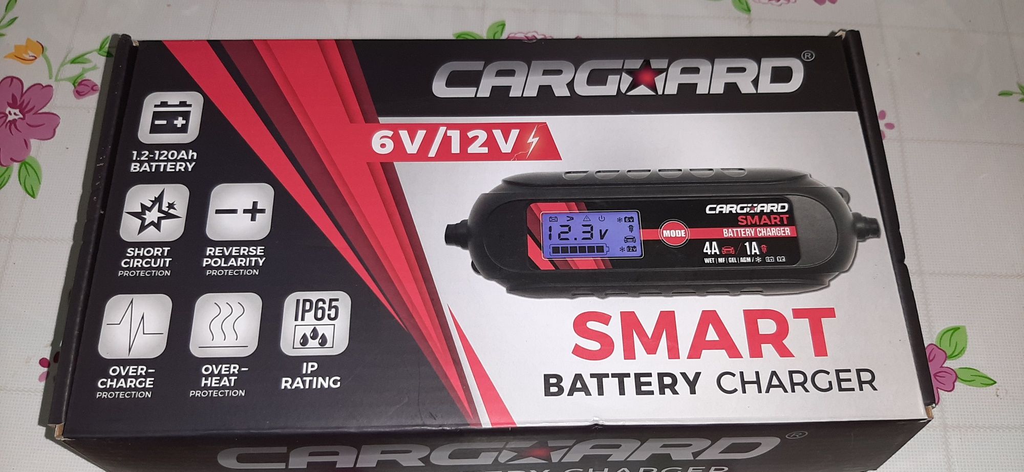 Carguard Redresor incarcator inteligent pentru baterii 6v 12v CBC 002