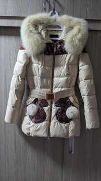 Куртка-пальто зимняя на девушку,размер 46 (М)