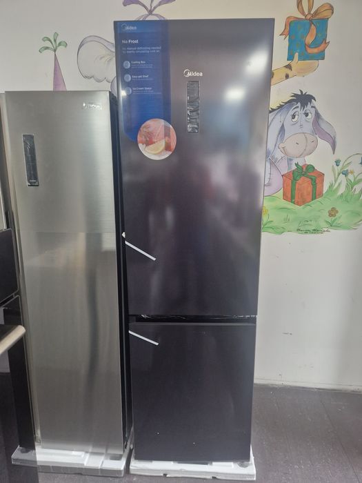 Хладилник с фризер Midea A++ No Frost Чисто Ново