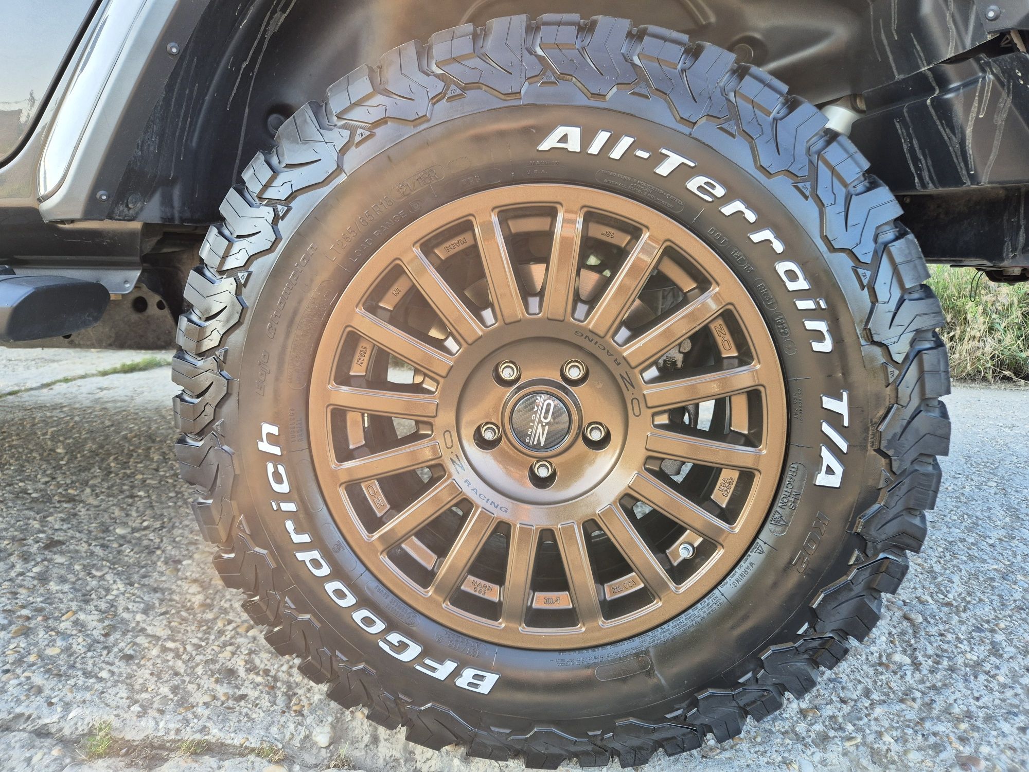 Anvelope BfGoodrich 285/65 R18 si jante OZ Rally Raid 18"