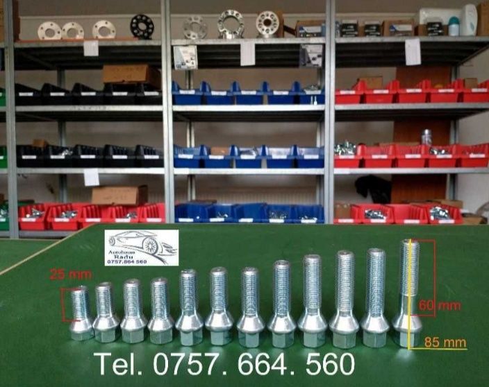 Prezoane VW Audi M14 x 1,5  cap Conic sau Semisferic NOI