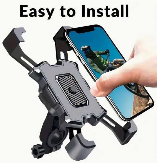 Suport telefon pentru atv-uri, motociclete, biciclete, rotire 360°