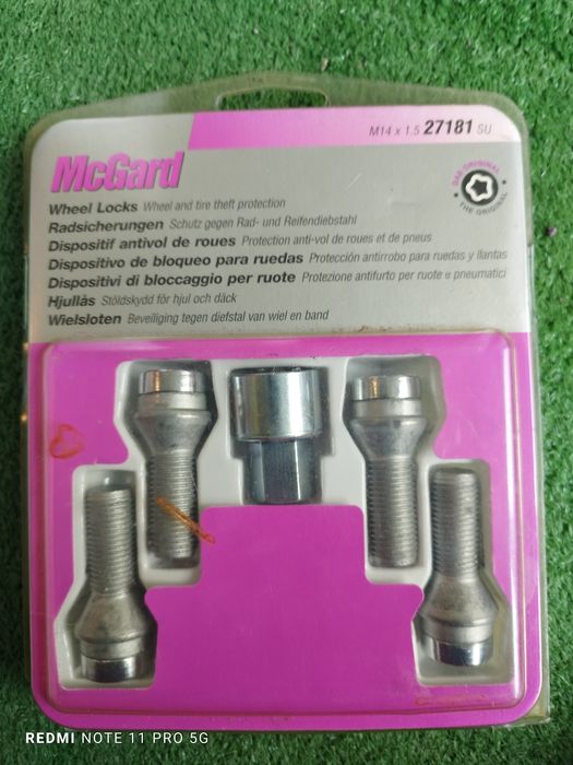 Set antifurt roti McGard