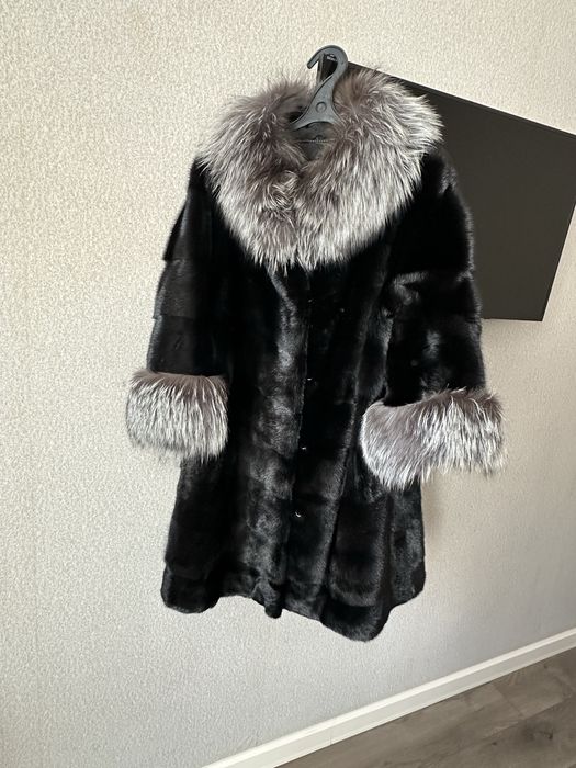 Норковая шуба, размер xs- m