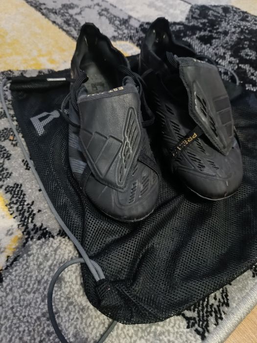 Ghete fotbal adidas predator negre elite FT FG