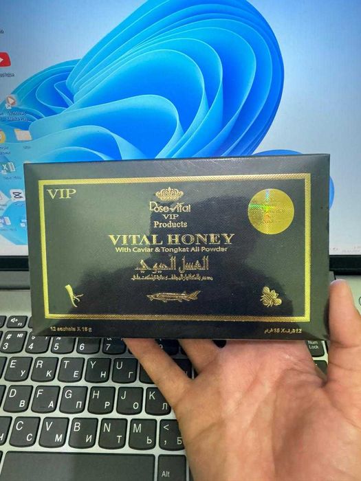 Мужское здоровье биомед для мужчин мед Vital Honey для мощной эрекции