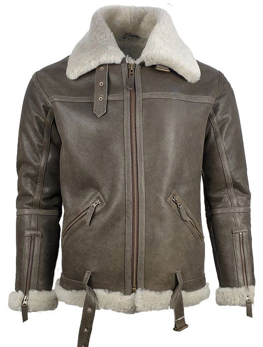 Geaca Aviator din blana naturala