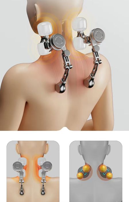 массежер,шей,плечо