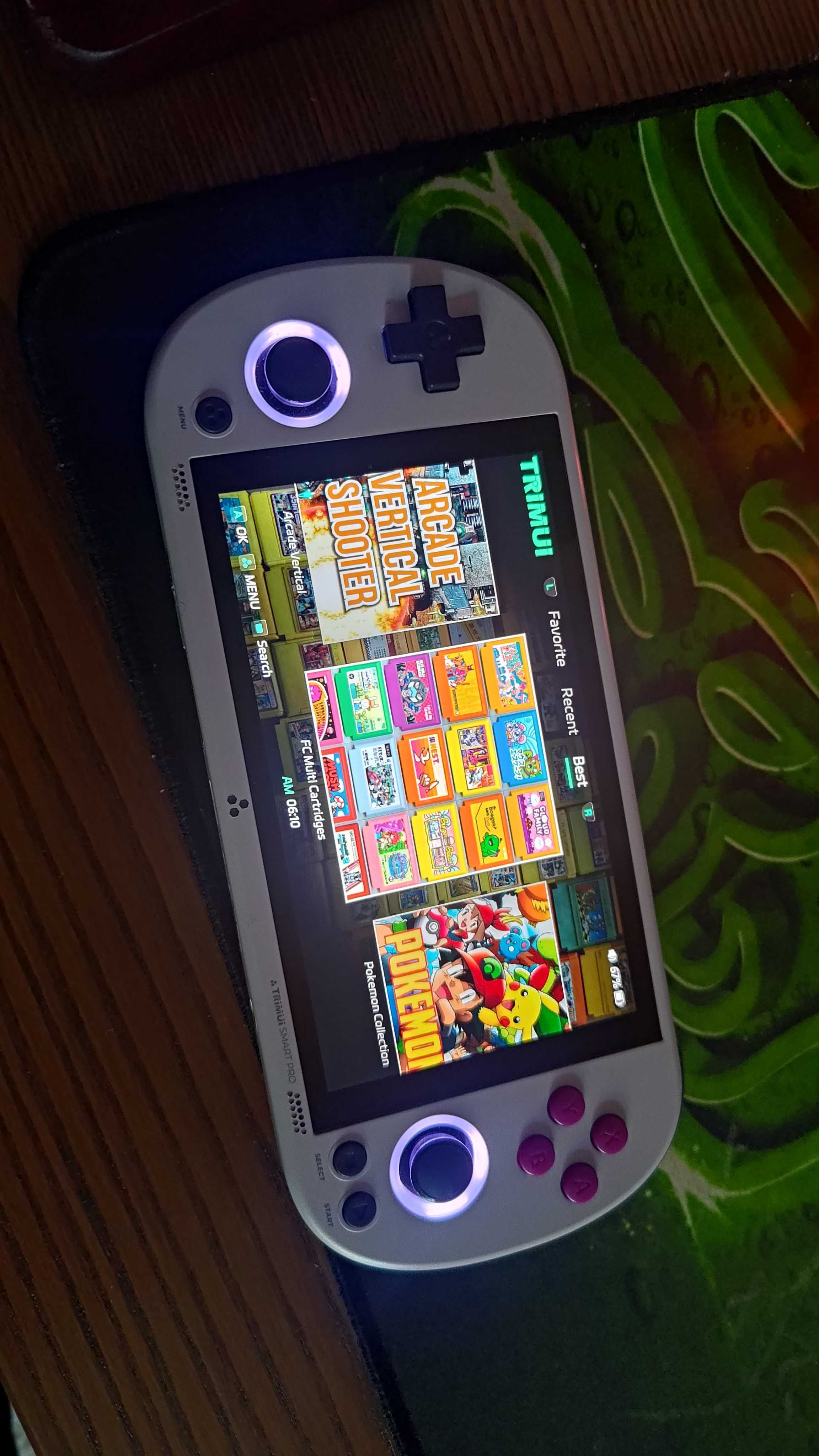 Trimui Smart Pro Retro Video Game 128 GB сива