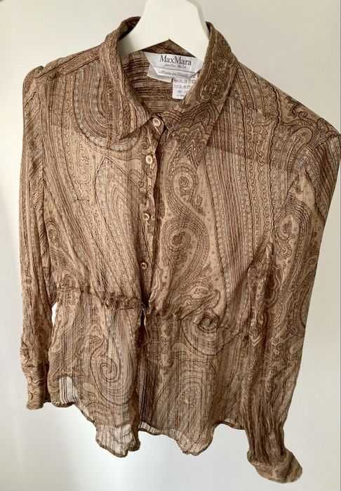 MAX MARA Original Size S-M Коприна и Лен