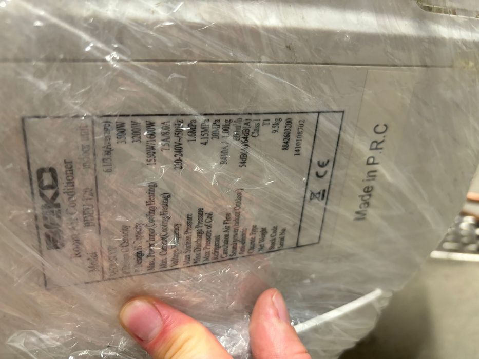 Aer conditionat beko 12000 btu functional fara freon r410A