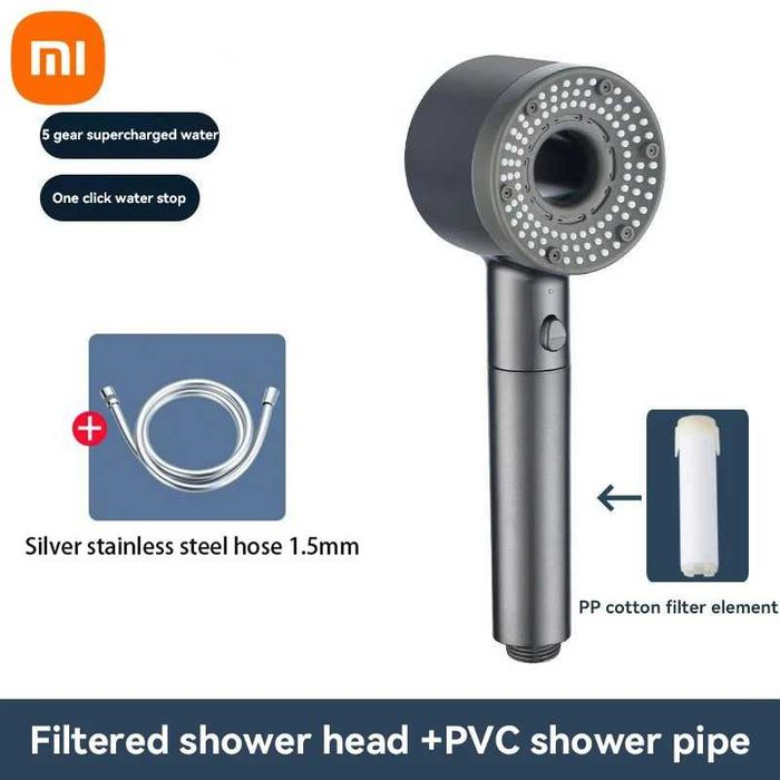 Cap Dus Xiaomi 5 Moduri Presiune Inalta Filtru Portabil Accesorii Baie