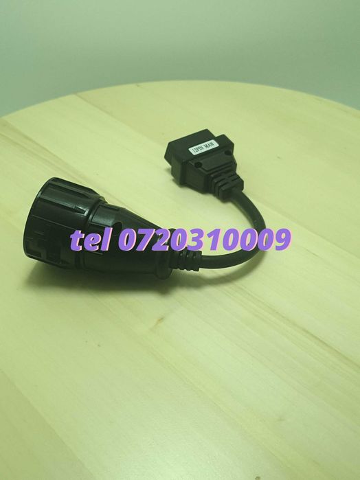 Cablu Adaptor Diagnoza Camion Tir Man Tga 12pin Obd2 Delphi Autocom