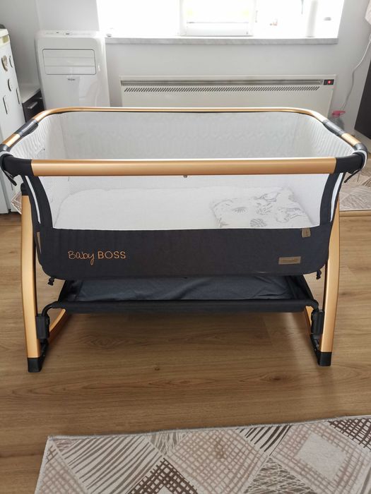 Бебешка кошара с подвижна преграда Chipolino - Baby boss