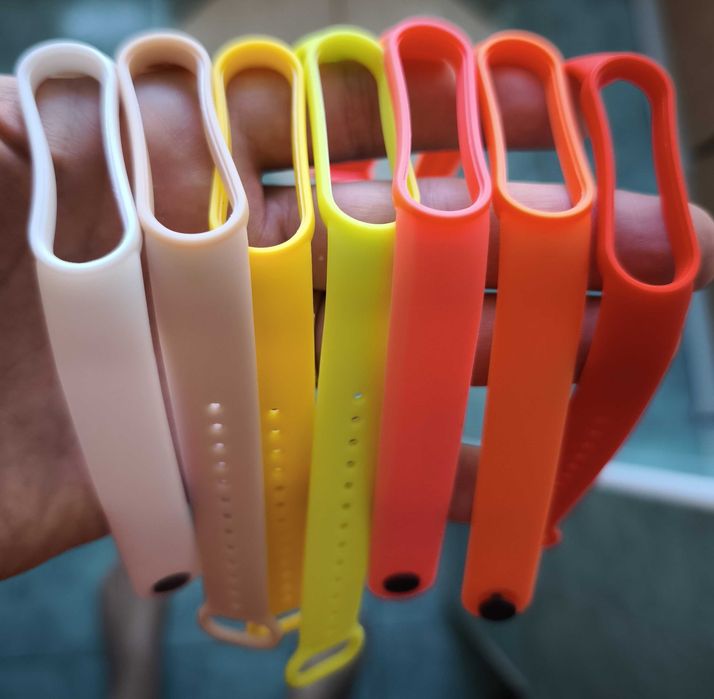 Curele Xiaomi Mi band 3-4-5-6-7 toate culorile curcubeului