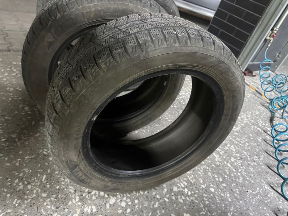 Зимние шины 4 штуки 195/55 R16 бу