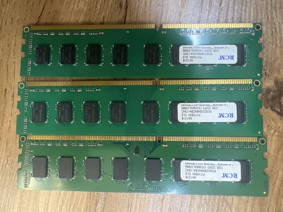 Ddr3 6gb 3x 2gb