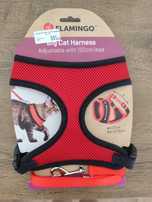 Ham cu lesa pentru pisici Flamingo M 43-55cm