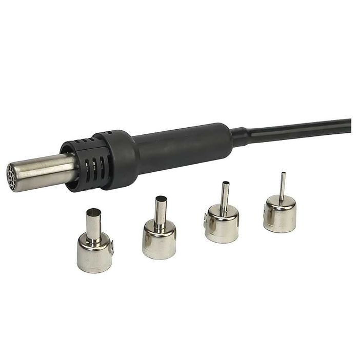 Станция за запояване WEP 952D+ компресор, горещ въздух, поялник