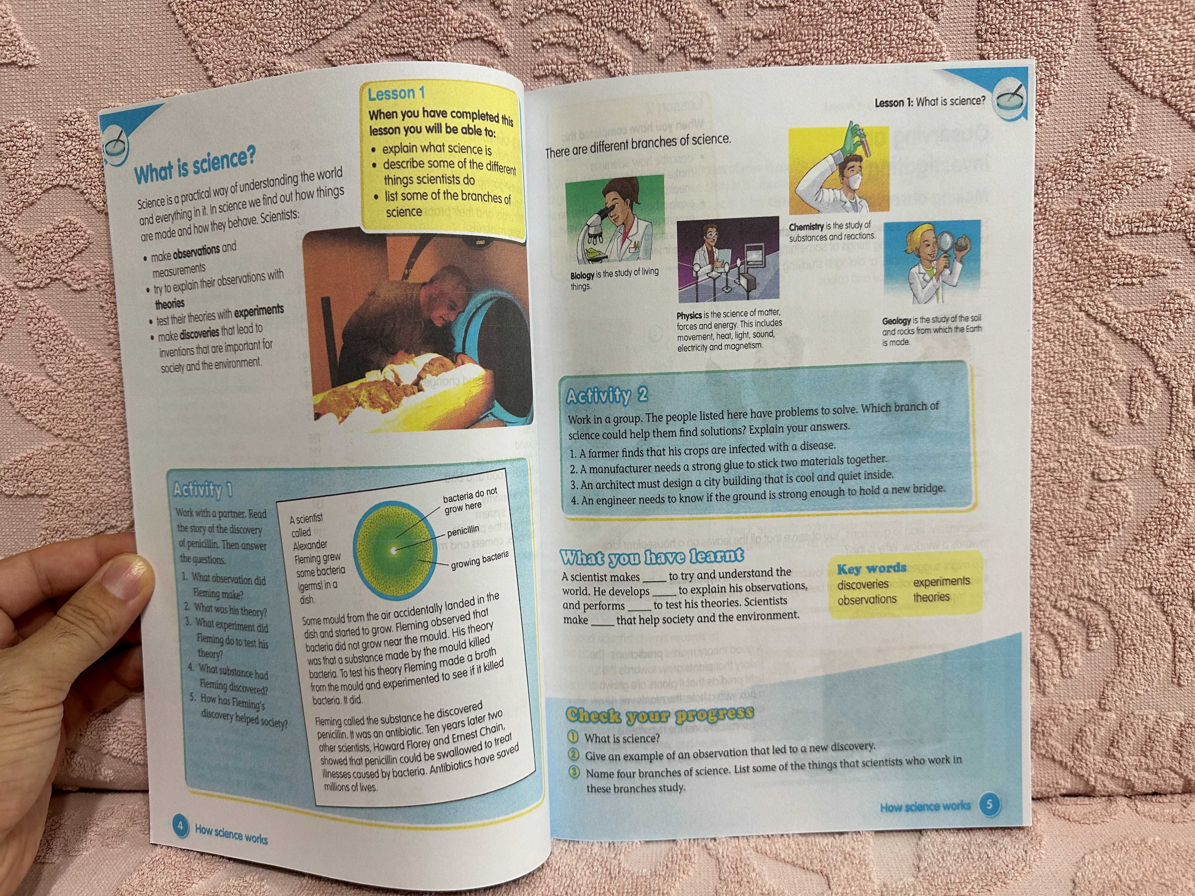 Macmillan Science 4 Pupil's book  + Work book + CD-Rom