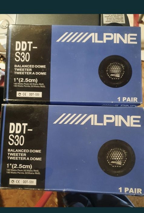 Tweetere alpine ddt s30 noi. 100 ron set
