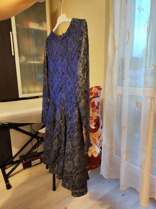 Rochiță neagră din dantelă C&A