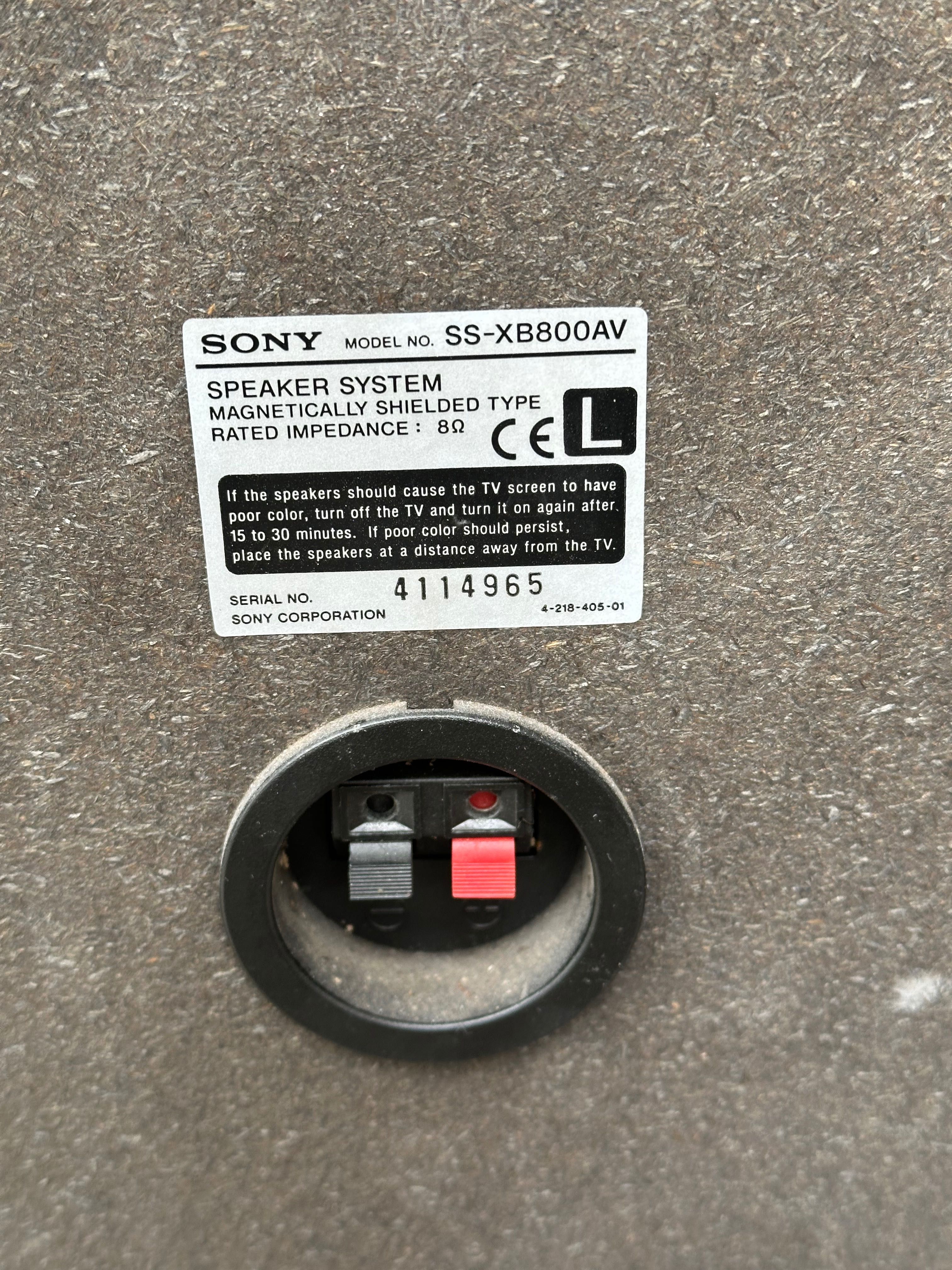 Sony LBT-XB800 колони